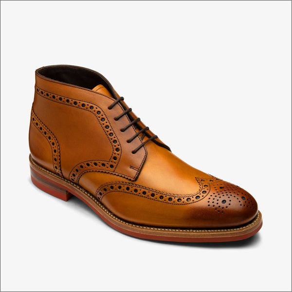 Loake Reading Brown Boot cwmenswear