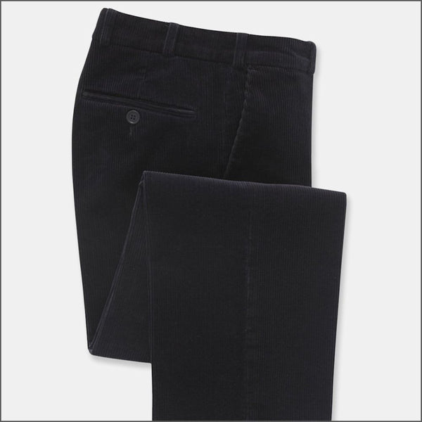 Brook Taverner Ellroy Navy Cord Trouser*
