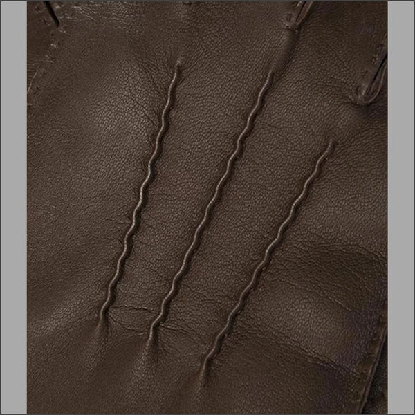 Windsor, Men's Fur Lined Deerskin Leather Gloves