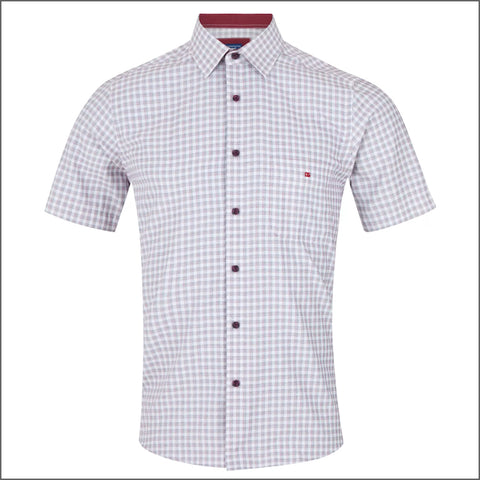 Dg's Pink Multi Check SS Shirt*