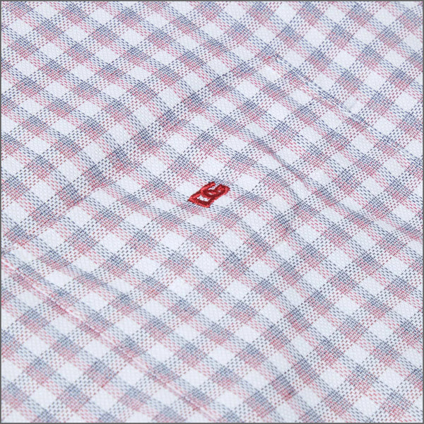 Dg's Pink Multi Check SS Shirtº