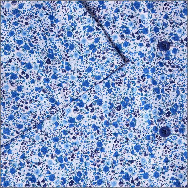 Dg's Blue & White Pattern Shirt SSº