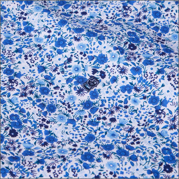 Dg's Blue & White Pattern Shirt SSº