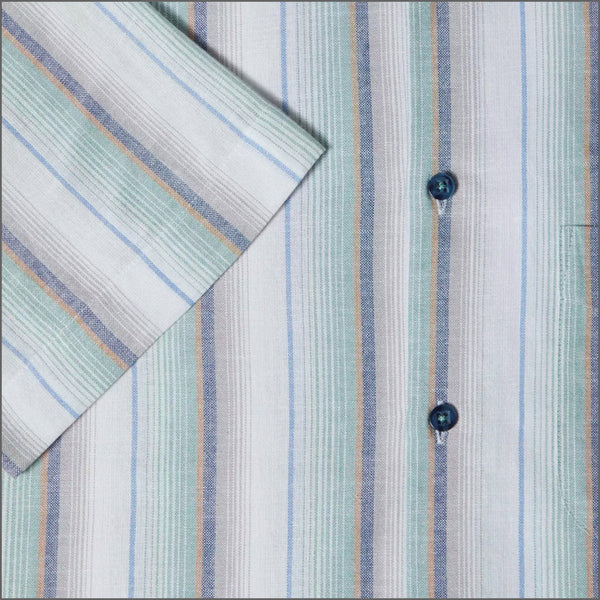 Dg's Light Green Stripe Shirt SSº