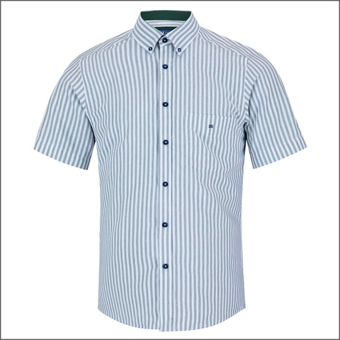 Dg's Green & White Stripe Shirt SSº*
