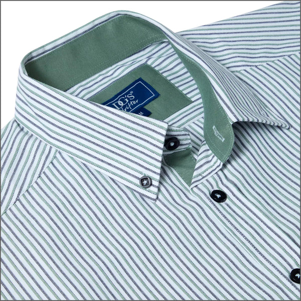 Dg's Green & White Stripe Shirt SSº