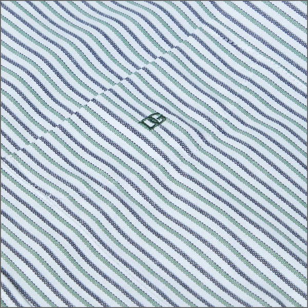 Dg's Green & White Stripe Shirt SSº