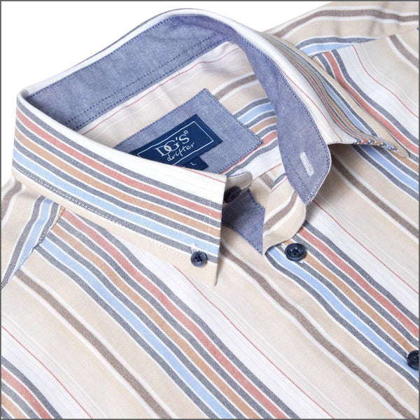 Dg's Beige Stripe Shirt SSº