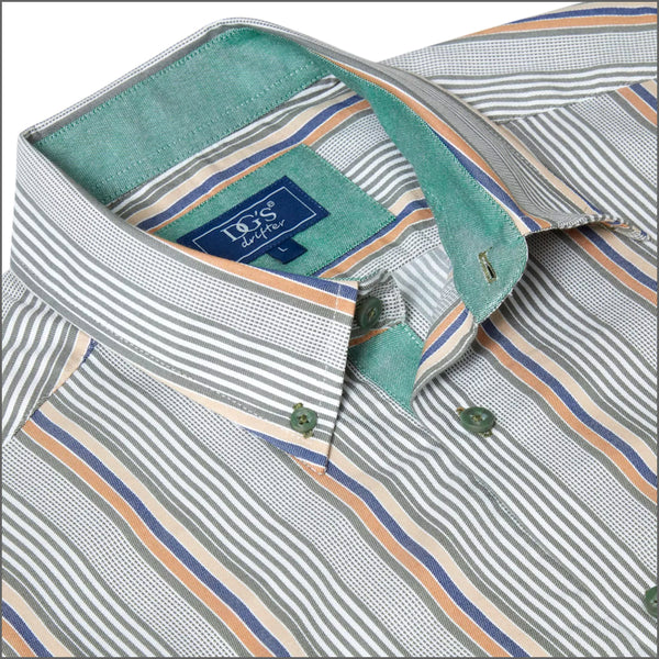 Dg's Green Stripe Shirt SSº