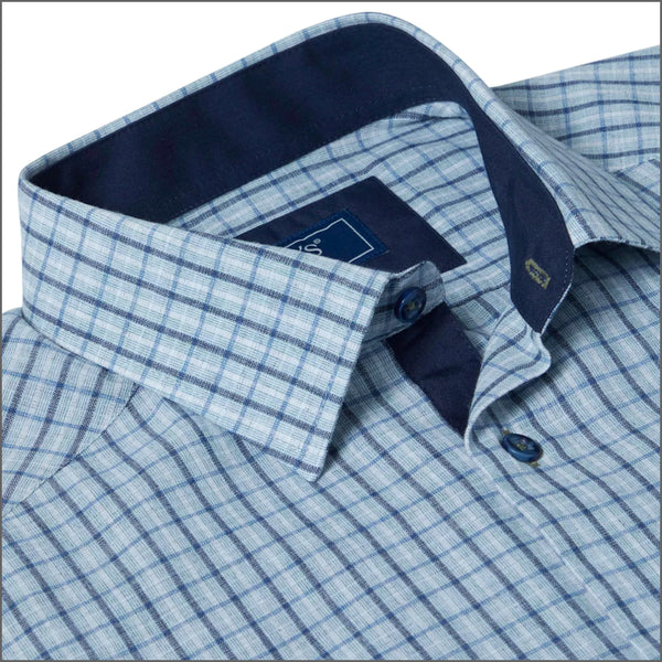 Dg's Green Multi Check SS Shirt*