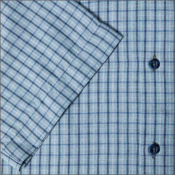 Dg's Green Multi Check SS Shirt*