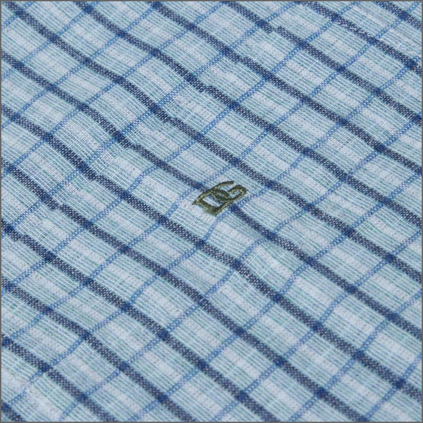 Dg's Green Multi Check SS Shirt*