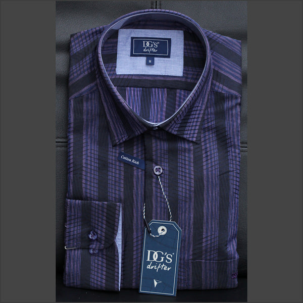 Drifter Giovanni Multi Stripe LS Shirt--