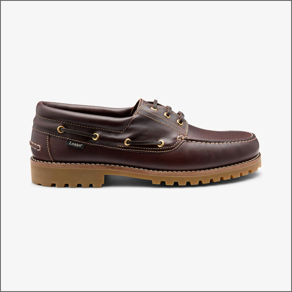 Loake 523 Dark Brown Waxy Leather~