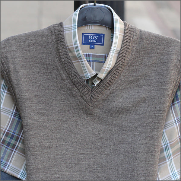 Dg´s Light Brown Wool Blend Slip overº