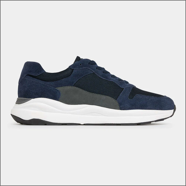 Remus Uomo Albi In Navy Suede Trainerª