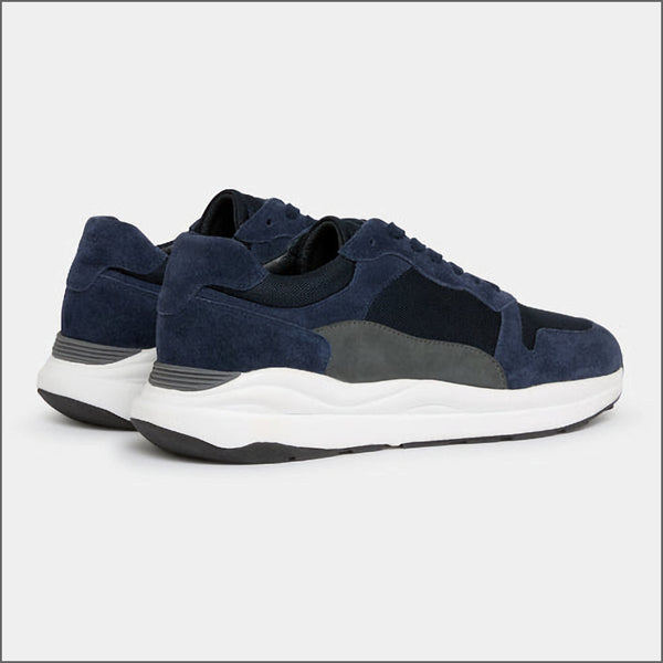 Remus Uomo Albi In Navy Suede Trainerª