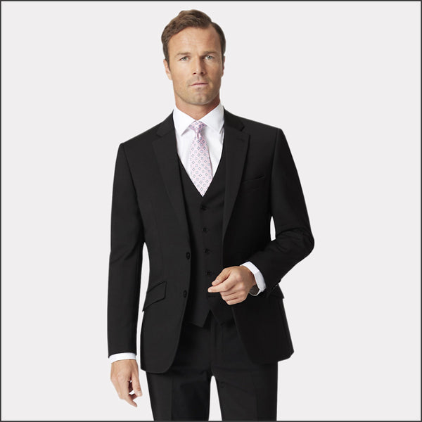 Brook Taverner Avalino Black 2 Piece Suit*
