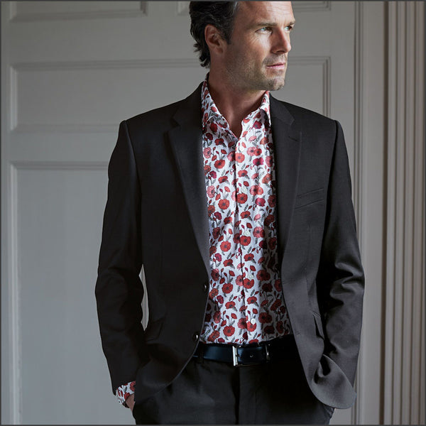 Brook Taverner Avalino Charcoal 2 Piece Suit@.