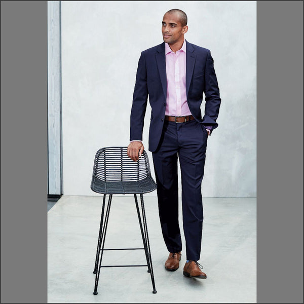 Brook Taverner Avalino Mid Blue Suit*