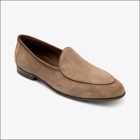 Loake Belgrave Flint Calf Suede~