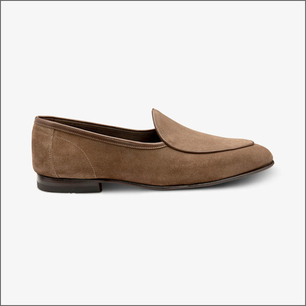 Loake Belgrave Flint Calf Suede~
