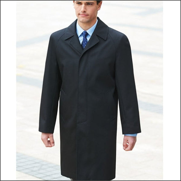 Brook Taverner Black Whip Cord RainCoat*