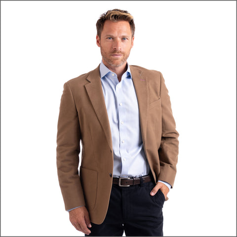 Gurteen Camden Camel Moleskin Jacket,