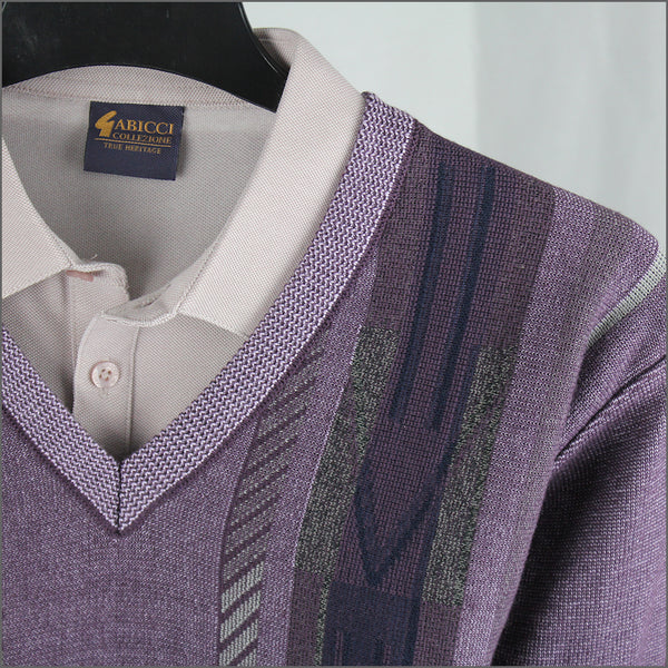DG's Lilac Pattern V Neckº