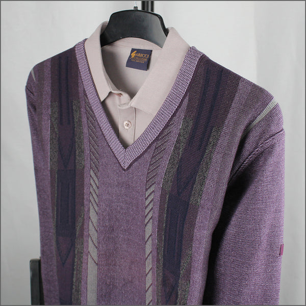 DG's Lilac Pattern V Neckº