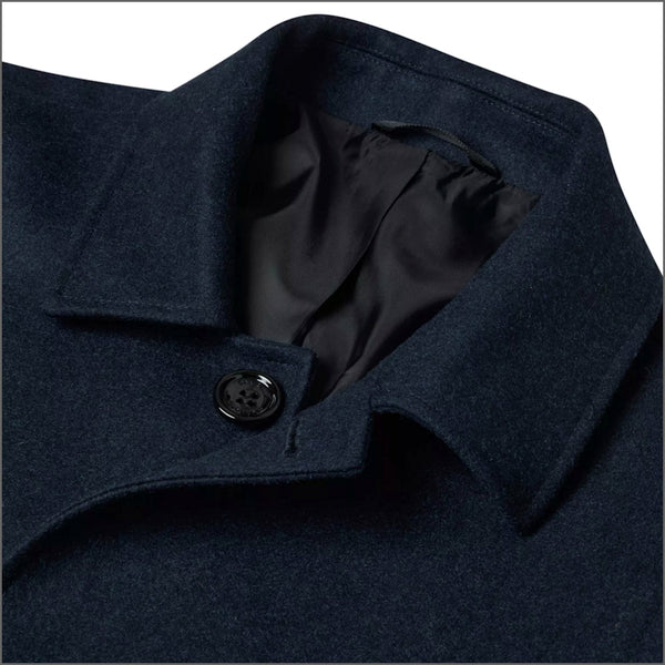Daniel Grahame Dark Blue Bales Tailored Coat~
