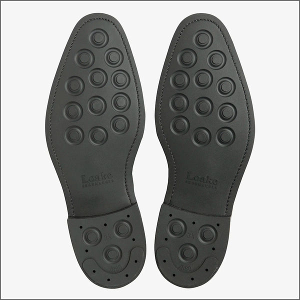 Loake Dorchester Black polished leather Boot~