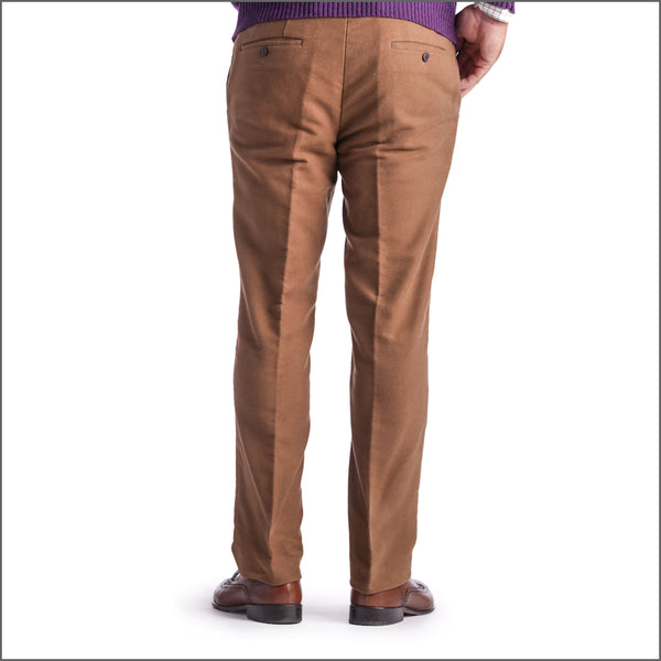 Gurteen Epsom Moleskin Camel Trouser*