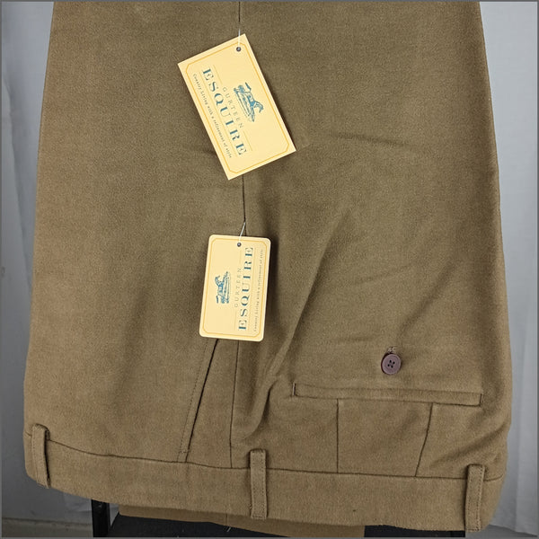 Gurteen Epsom Moleskin Thyme Trouserº