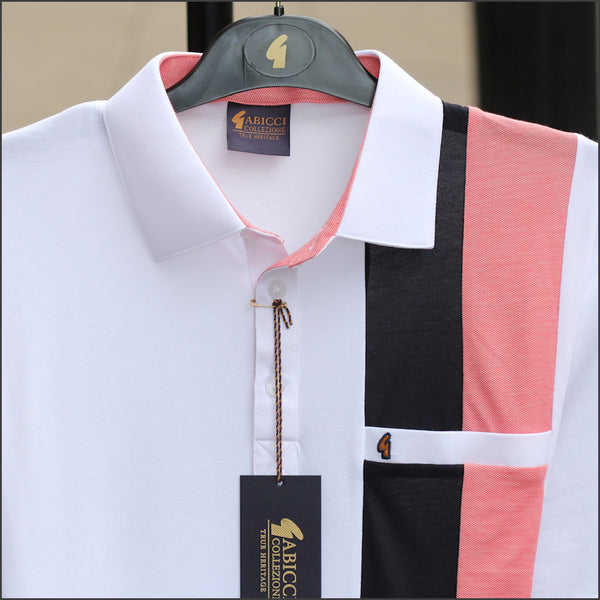 Gabicci X10 White Pattern T Shirt^