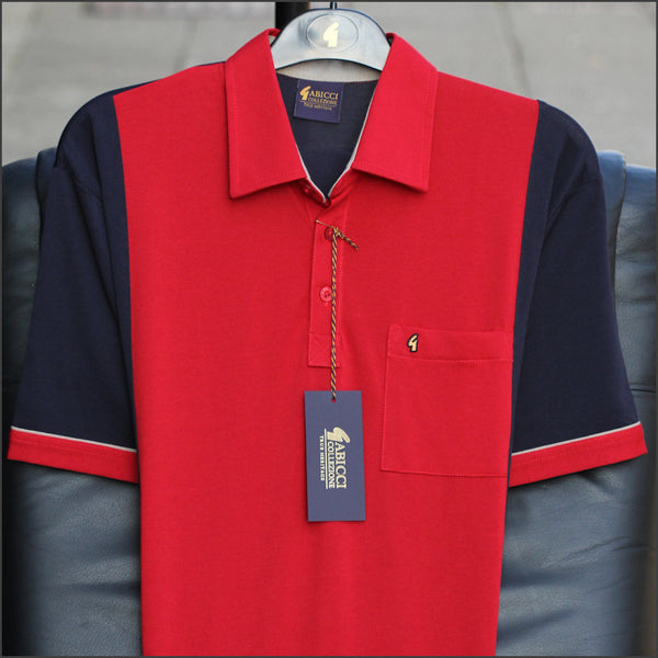 Gabicci X02 Red with Navy T Shirt~