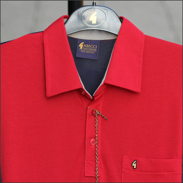 Gabicci X02 Red with Navy T Shirt~