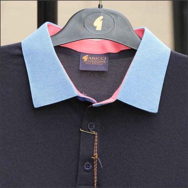 Gabicci X07 Navy Pattern T Shirt~