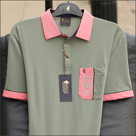 Gabicci X07 Sage Pattern T Shirt~