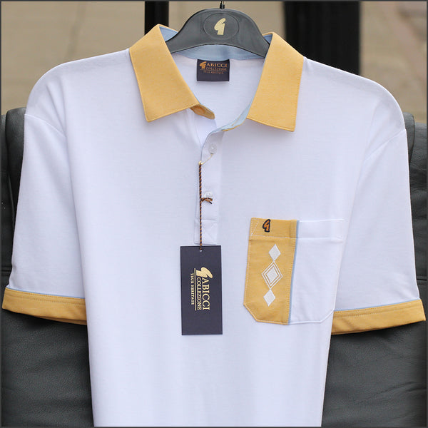 Gabicci X07 White Pattern T Shirt~