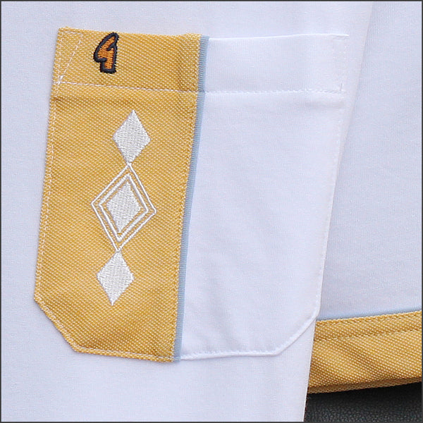 Gabicci X07 White Pattern T Shirt~