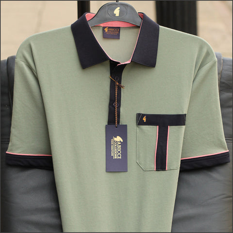 Gabicci X10 Sage Pattern T Shirt~