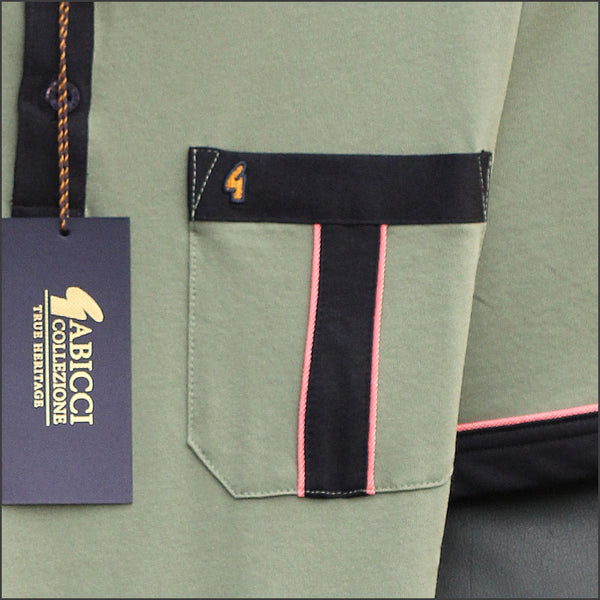 Gabicci X10 Sage Pattern T Shirt~