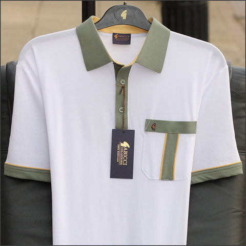 Gabicci X10 White Pattern T Shirt~