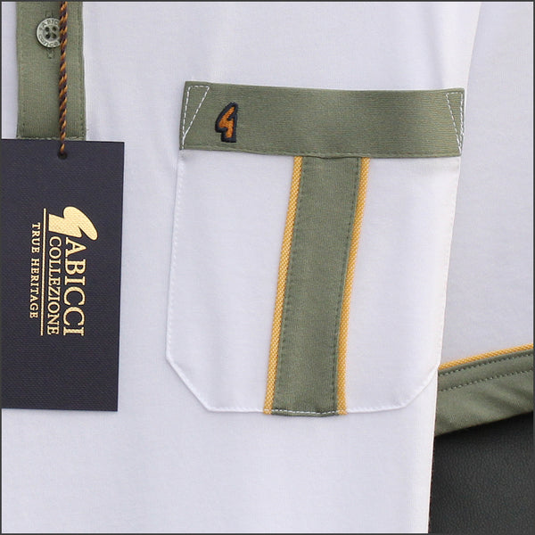 Gabicci X10 White Pattern T Shirt~