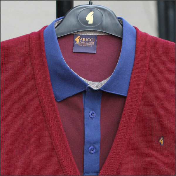 Gabicci Classic K02 Berry Cardigan@