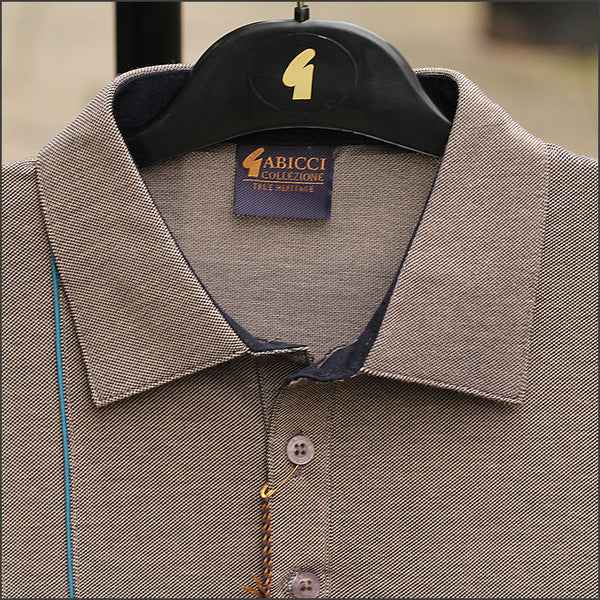 Gabicci X05 Granola Pattern T Polo~