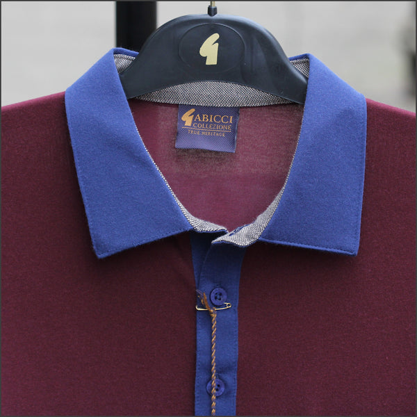 Gabicci X10 Berry Pattern Polo~