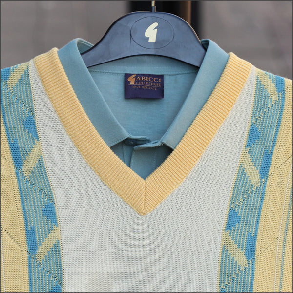 Gabicci M02 Pineapple V Neck@