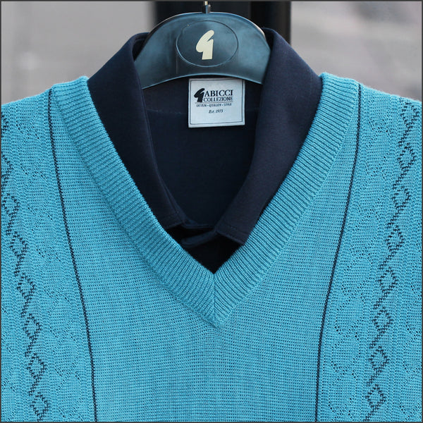 Gabicci M03 Aqua V Neck@